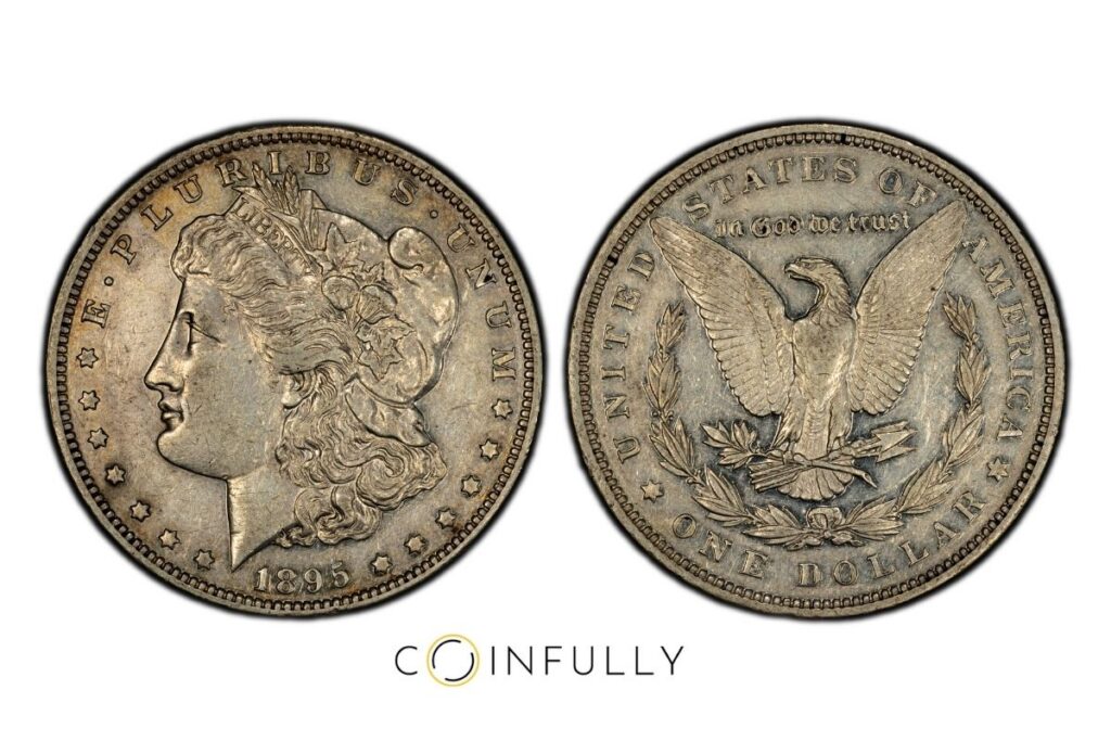 1895 Morgan Silver Dollar - Coinfully