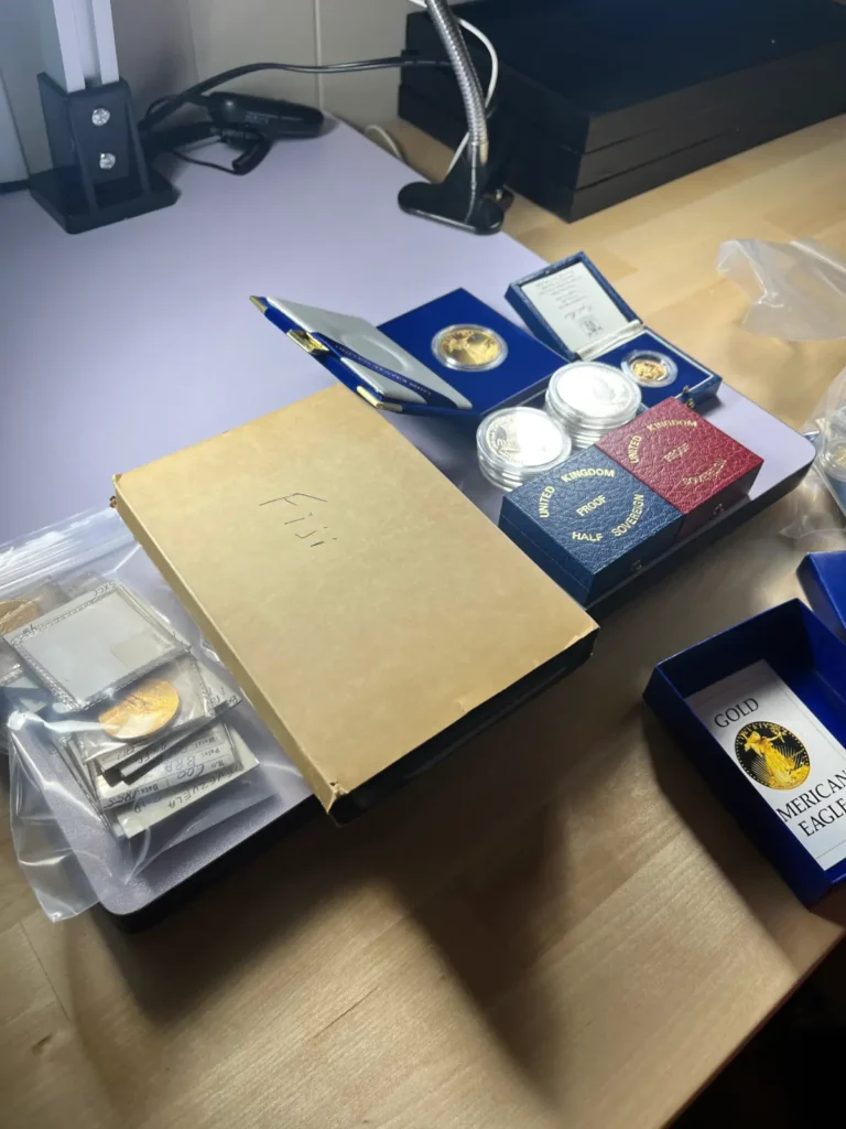 Appraising Your Inherited Coins - image of gold coins collection