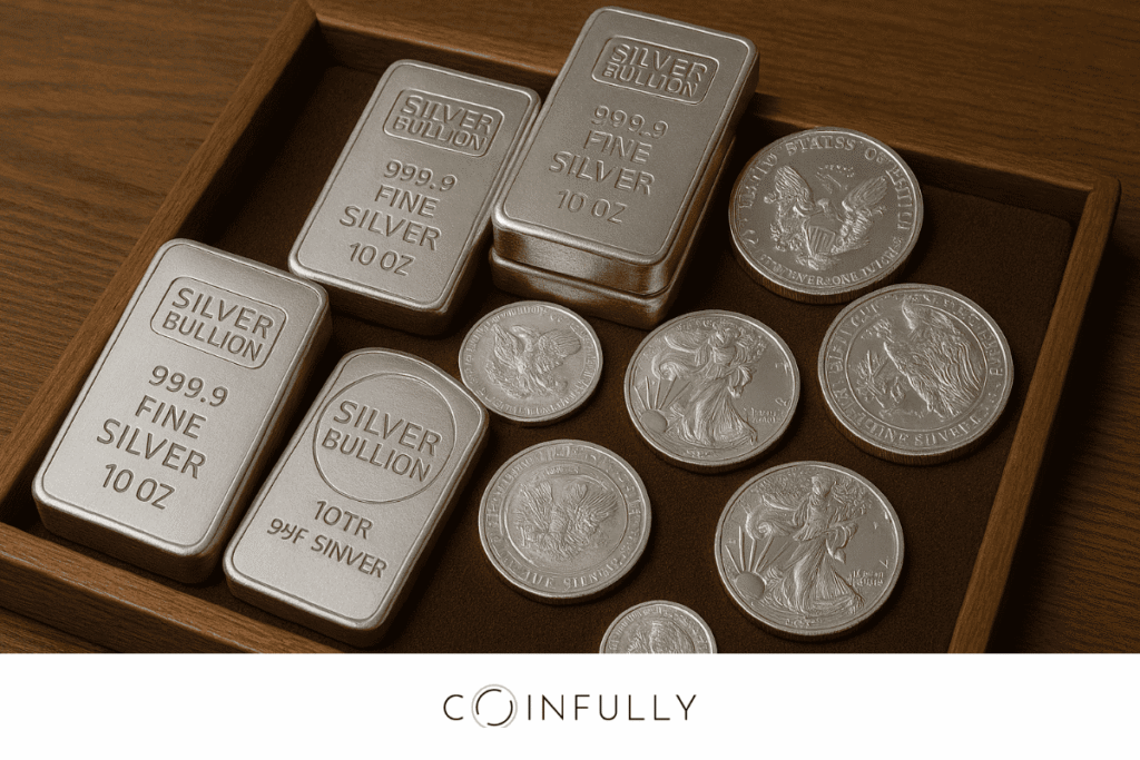 Where To Sell Silver Bullion Coins and Bars - Coinfully