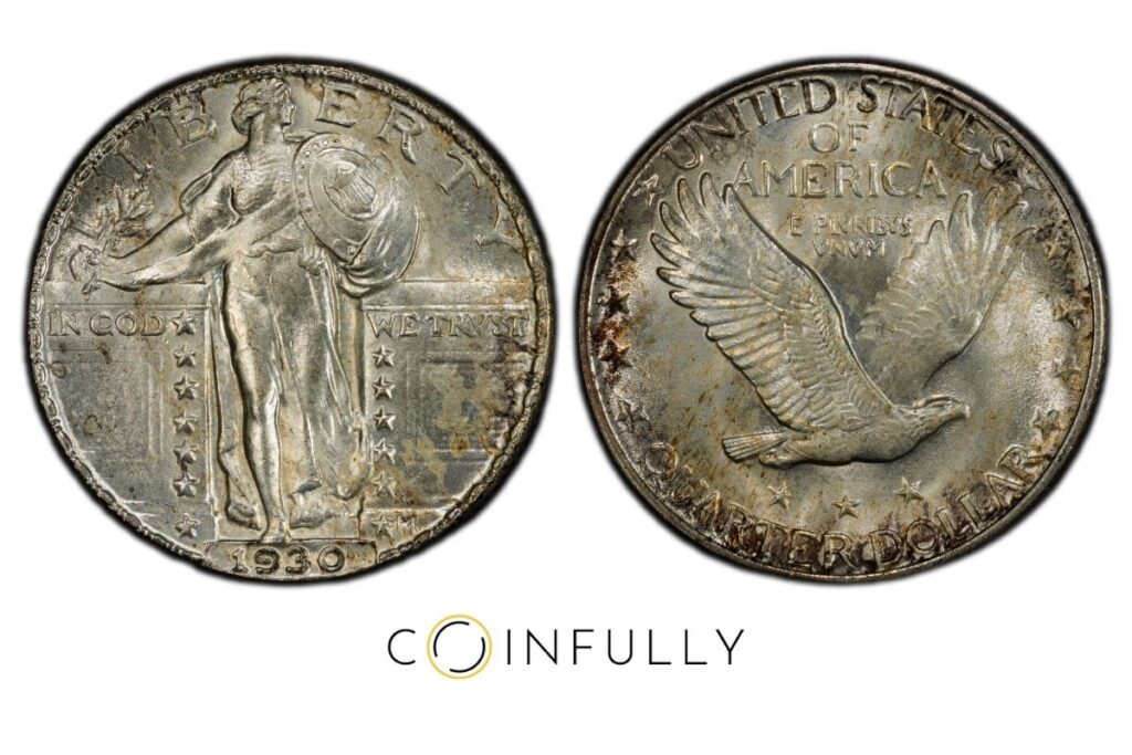 Type of Silver Quarter - 1930 Standing Liberty Quarter