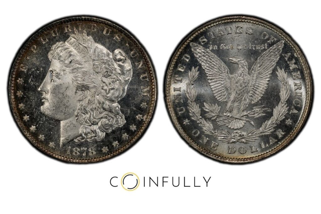 Typical Cost Ranges for Getting a Coin Graded - 1878 Morgan Dollar