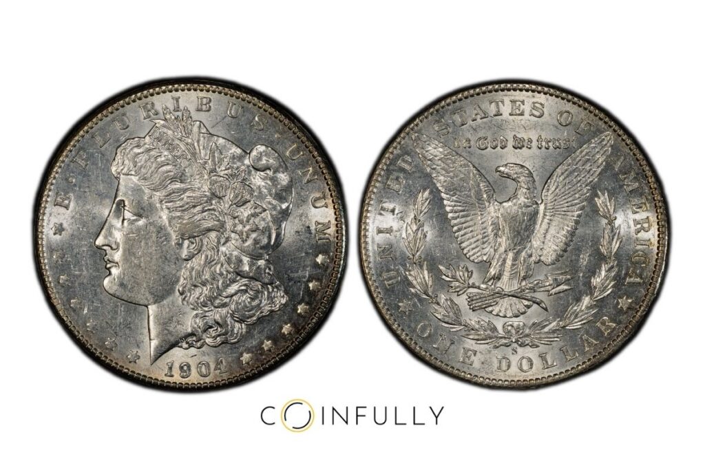 1904-S Morgan Silver Dollar - Coinfully