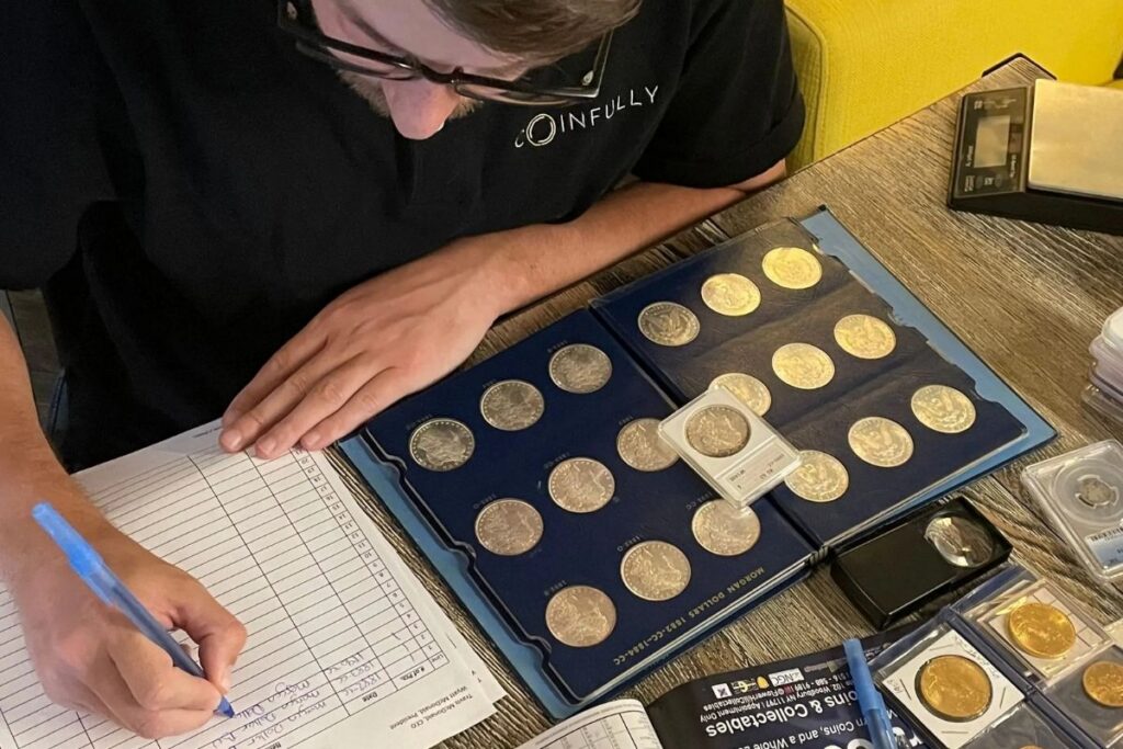 How To Sell an Inherited Coin Collection - Appraisal - Coinfully