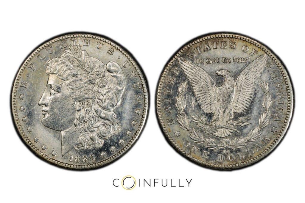 1899-CC Morgan Silver Dollar - Coinfully