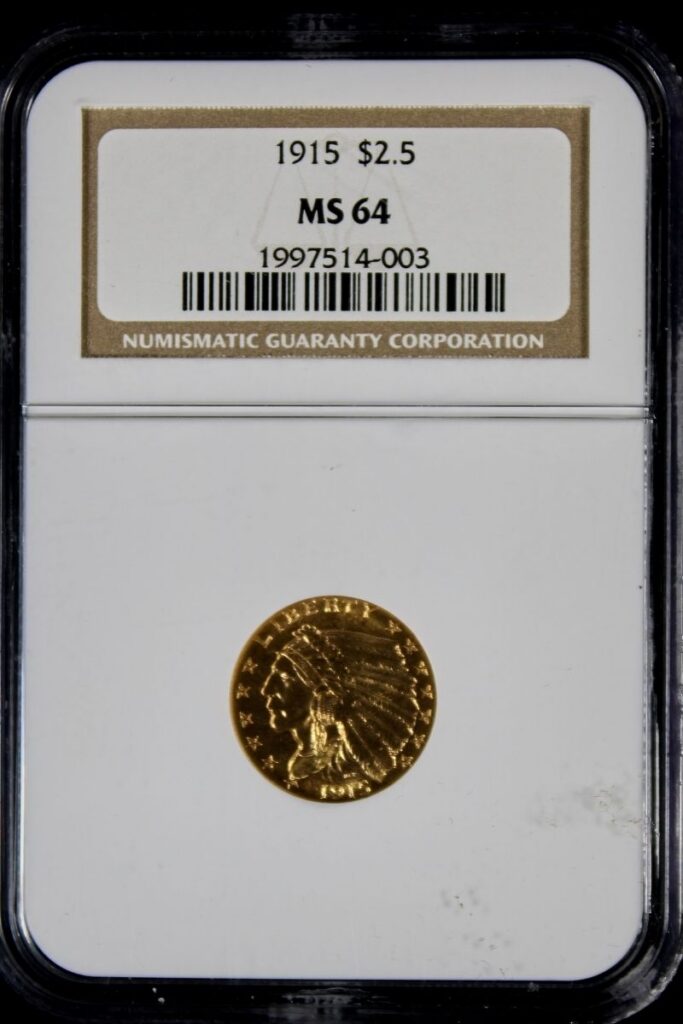 1915 $10 Indian Head Gold Coin - Coinfully