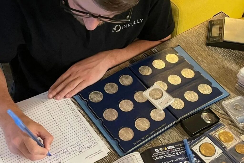 Online Coin Appraisal in Progress - Coinfully