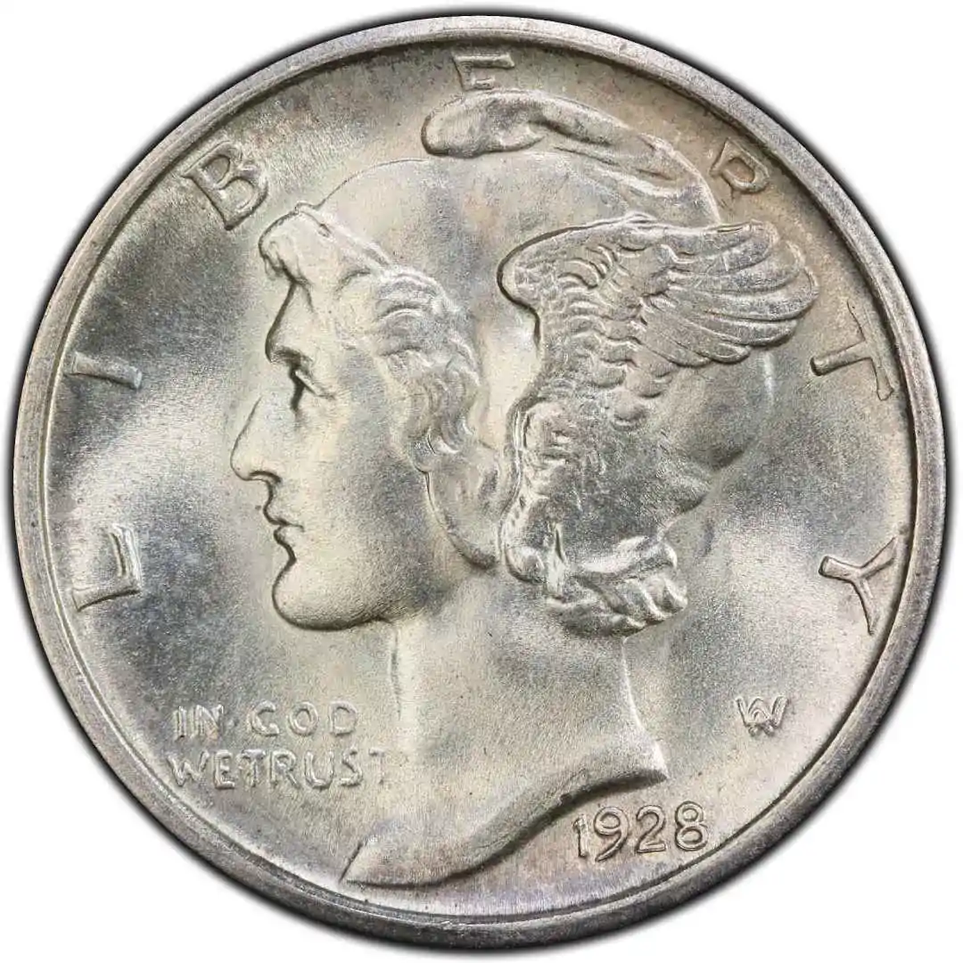 Rare and Valuable-1928 Mercury Dime